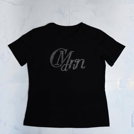 C.Marin CRYSTAL LOGO TEE｜レディース ラインストーンTシャツ