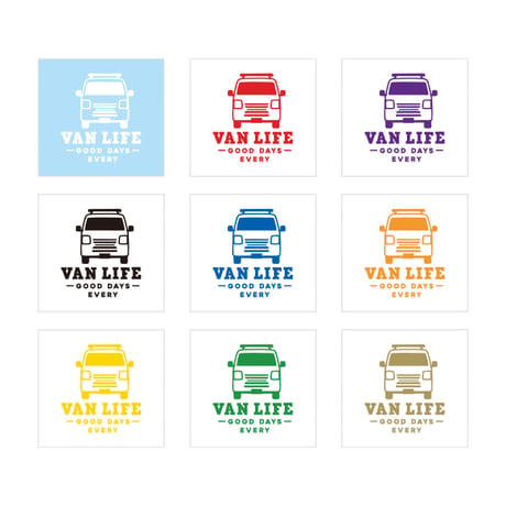 VANLIFE ステッカー エブリィ