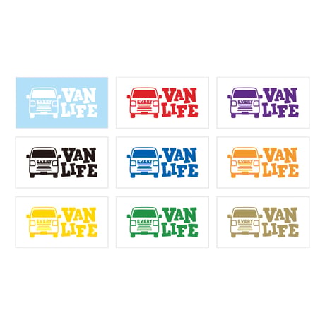 EVERY エブリィ VAN LIFE カッティングステッカー