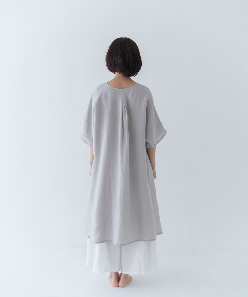 ヘンプ100%コクーンワンピース 《NUI》【普通地】 | Online Store