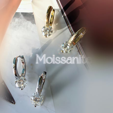 ANG l MOISSANITE HOOP PIERCE
