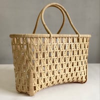 差し六つ目編みかご