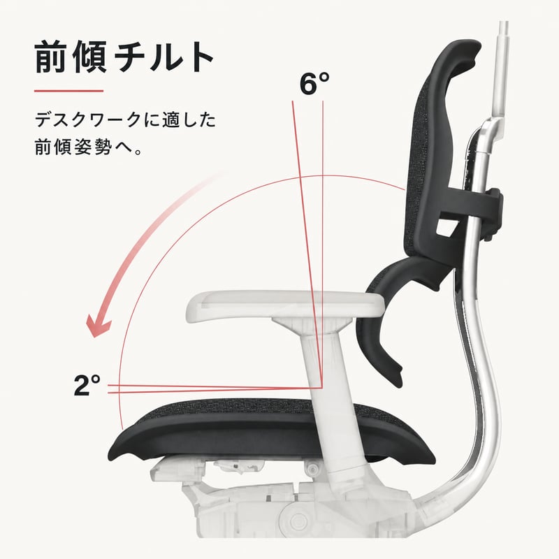 エルゴヒューマンPro2オットマン-DR-ブラックフレーム(設置組立込み
