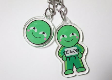 まりもっこり　アクリルキーホルダー（ジャージ）