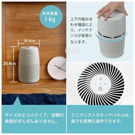 Vesync (ウィーシンク) 空気清浄機 12畳 Levoit Core MINI