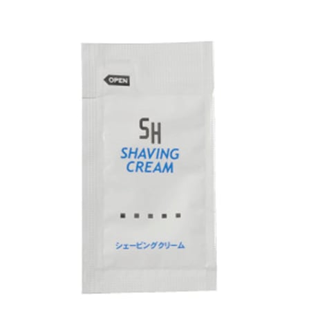 ひげそりセット（シェービングクリームつき）250個　T字・使い捨て