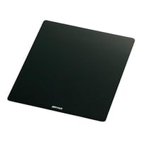 BUFFALO　マウスパッド メタル調 ブラック 10枚組（バッファロー）