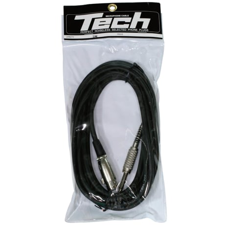 ワイヤードマイク用コード5m　(マイクシールド）XLR メス キャノンジャック用