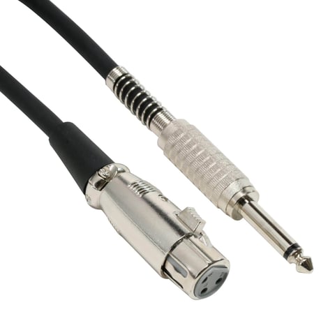 ワイヤードマイク用コード5m　(マイクシールド）XLR メス キャノンジャック用
