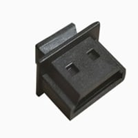 HDMIメス保護キャップ　つめあり 10個入　黒