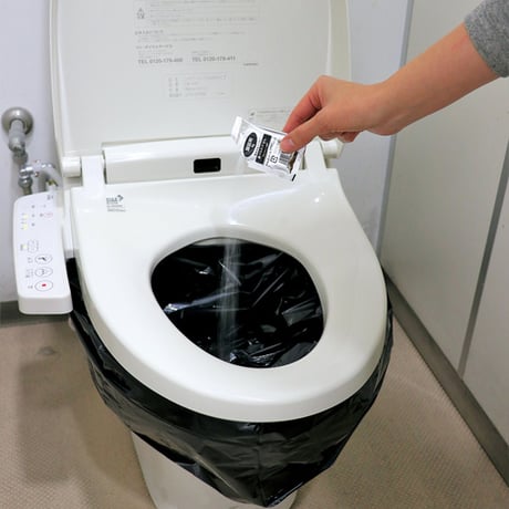 トイレストック(非常用トイレ)防臭袋付30回用
