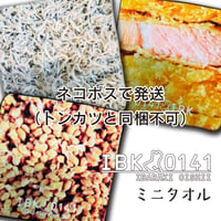 【ネコポス発送】いばらきの食材　美味しそうな！？ハンドタオル