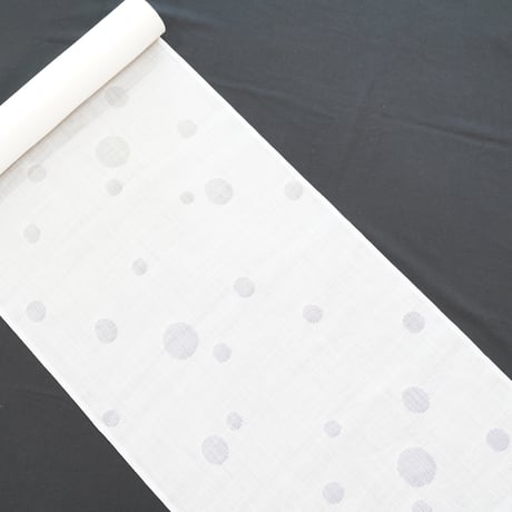 本麻長襦袢「志賀麻・紋紗・水玉模様」 | MINOKO STORE
