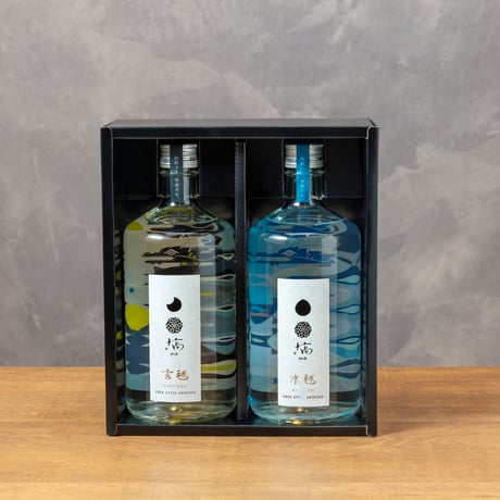 予約受付中！福島県産の本格麦焼酎｜＜お酒＞塙 水毬・塙 玄毬セット【奥久慈塙蒸留所　塙町】