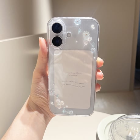 Candy strawberry flower🍓and flower case