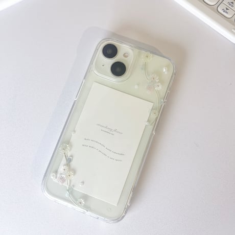 Candy strawberry flower🍓and flower case