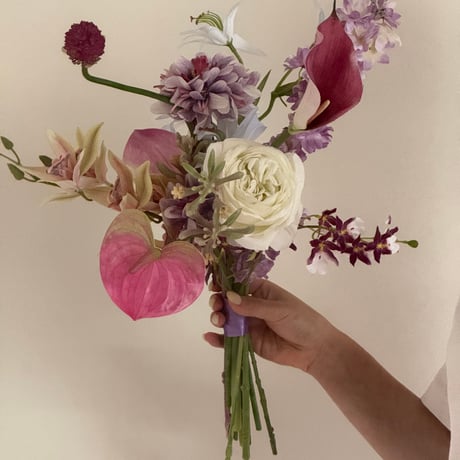 Artificial flower bouquet