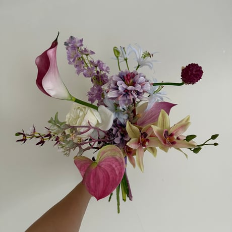 Artificial flower bouquet