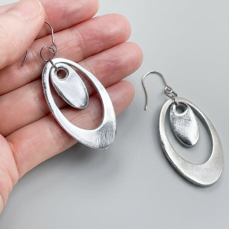 【月光】SILVER（ピアス・イヤリング）