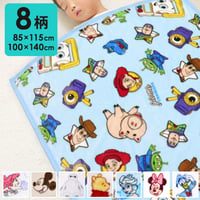 ディズニー 毛布 (100×140cm/85×115cm) ベビー/キッズ ニューマイヤー Disney トイストーリー5 ミッキー ミニー プー プリンセス アナ雪 aw-moufu-ptn