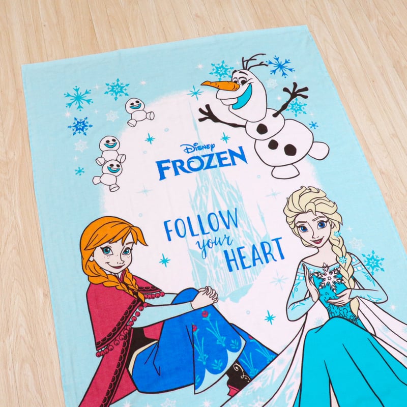 タオルケット (85×115cm) ディズニー ズートピア アナと雪の女王