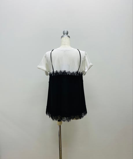 レースキャミTシャツ