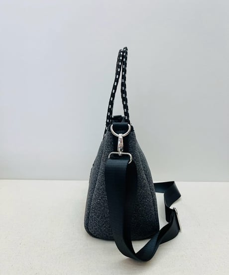 ボアロゴトートバッグ
