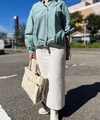 バックスタイル ライン入りシャツ