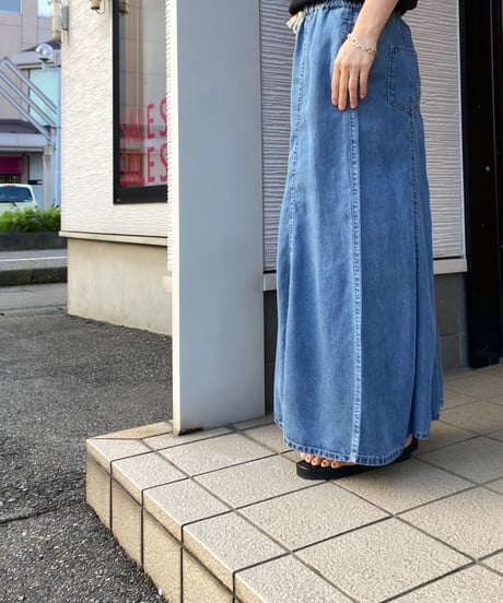 テンセルロングスカート