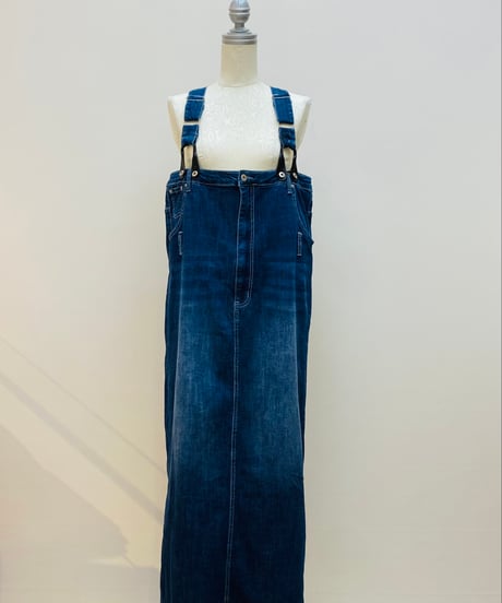 マキシタイト サロペットスカート