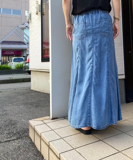 テンセルロングスカート