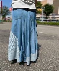 エアデニム パネルスカート