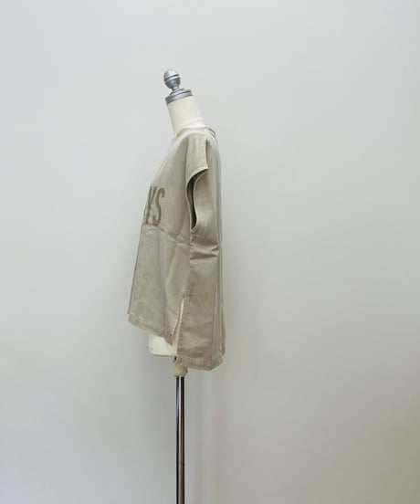 テンセルフレンチスリーブTシャツ