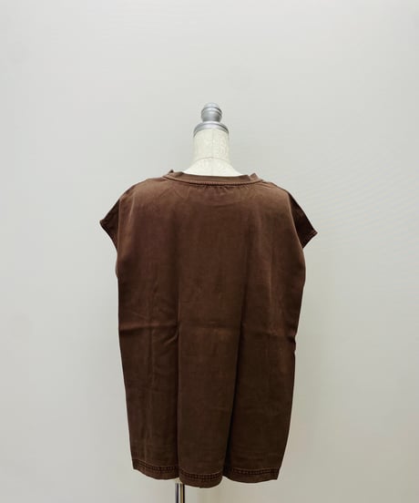 テンセルフレンチスリーブTシャツ