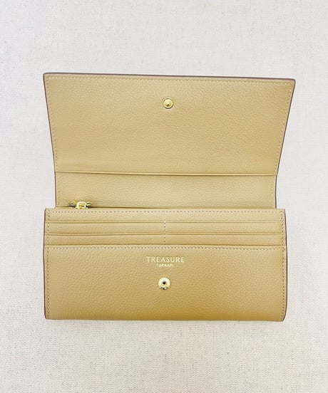 ソフトレザー ベルトデザイン長財布