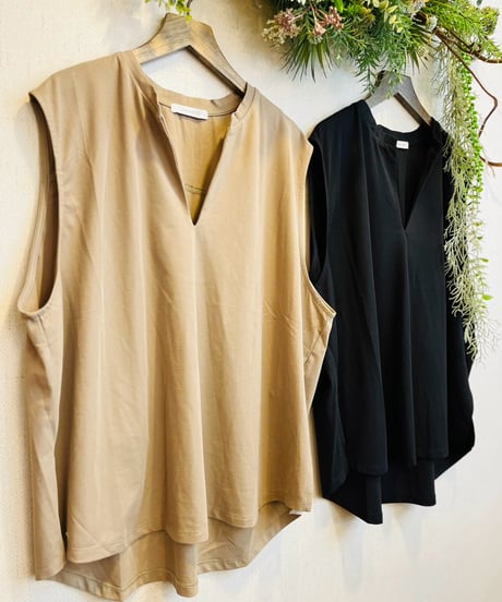 カットソープルオーバー＆ワイドパンツ ※上下別売り