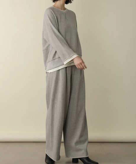 レイヤードプルオーバー＆カーブパンツ ※上下別売り