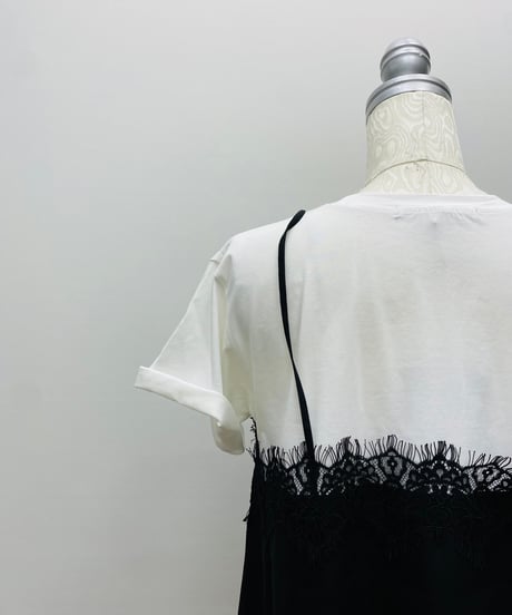 レースキャミTシャツ