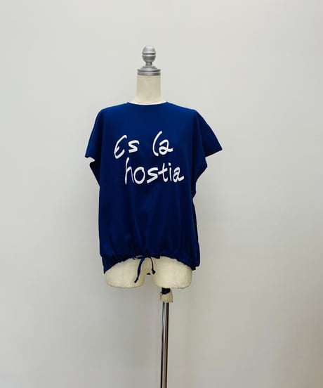 手描き風 ロゴ 裾しぼりTシャツ