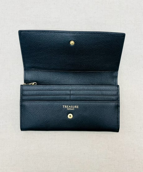 ソフトレザー ベルトデザイン長財布
