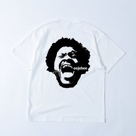 eejebee PlainE  TEE "JAPAN MADE" / WHITE