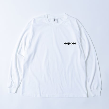 eejebee PlainE Long Sleeve TEE / WHITE