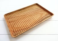 予約商品】我谷盆 #162 栗 30×30×2.5 cm ブラウン No265 | 明野の小
