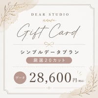 《電子GIFTCARD》 シンプルデータプラン28,600円