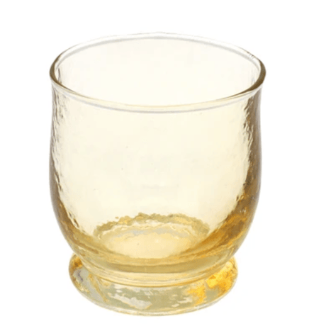 Yellow Glass Tumbler