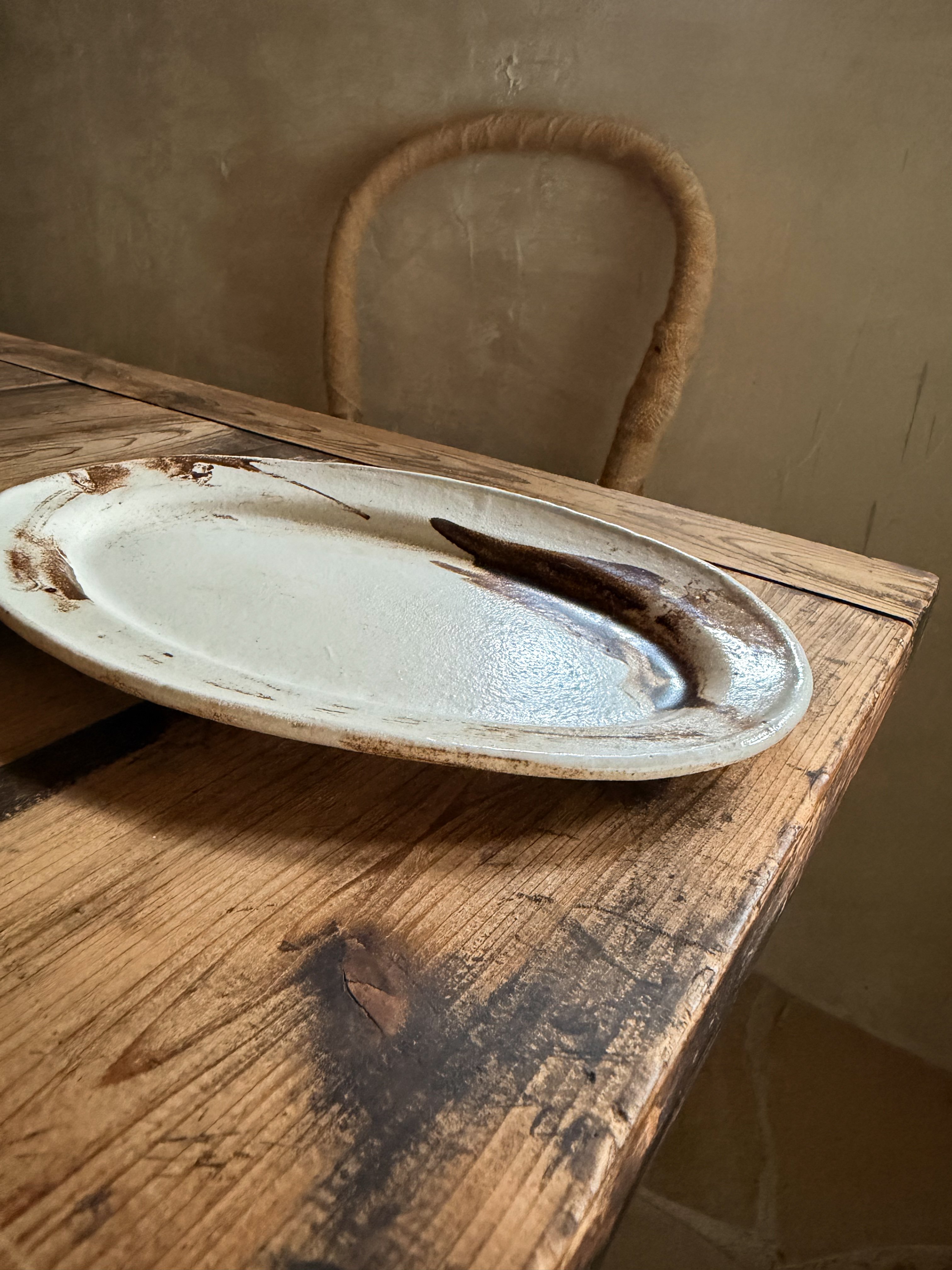 ceramica LABORATORY / Oval Plate S (BR) | gis.S