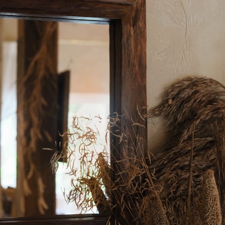 Wood Wall Mirror