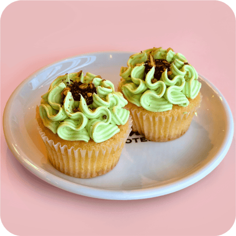 カップケーキセット(ラズベリー＆ピスタチオ(11月限定商品)4個セット