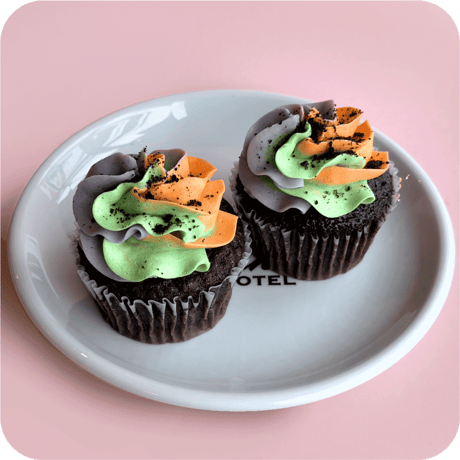 カップケーキセット(スプーキー※10月限定商品)4個セット
