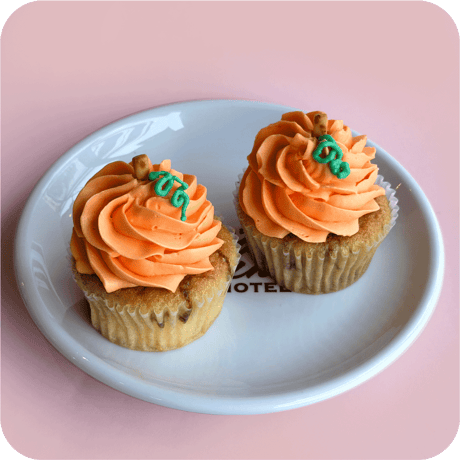 カップケーキセット(パンプキン※10月限定商品)4個セット